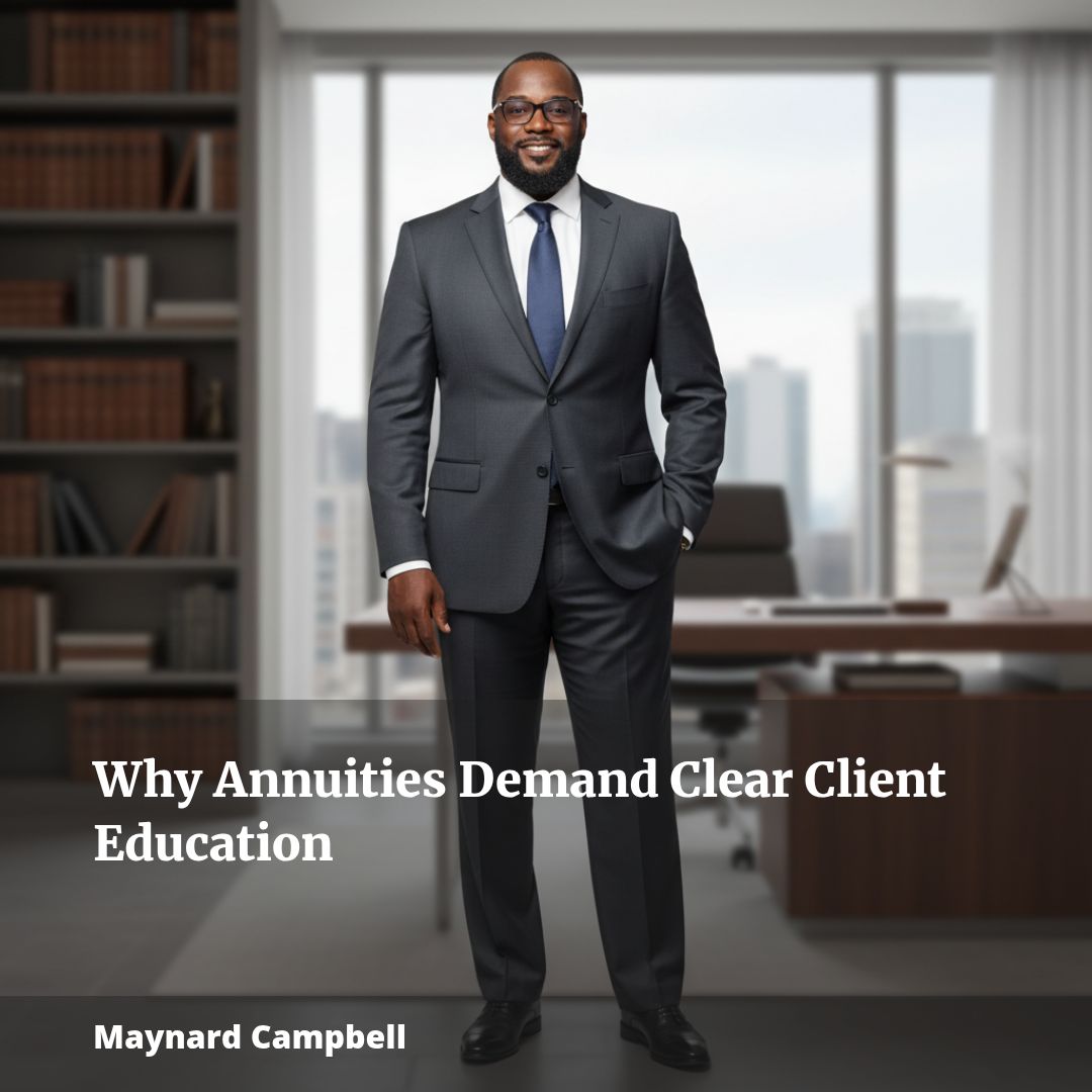 Why Annuities Demand Clear Client Education